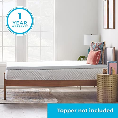 Linenspa 2 Inch Mattress Topper Cover, Full – Machine Washable, Breathable, Non Slip Covering with Zipper for Mattress Topper - Cover Only, White - image 6