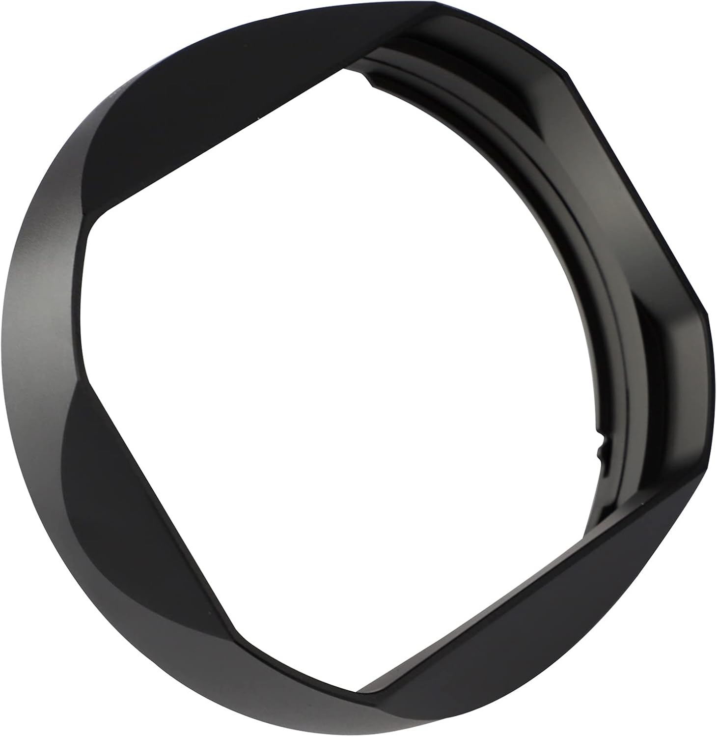 Haoge Metal Square Lens Hood Bayonet for Fujifilm XF50mm F1.0 R WR, Fuji 50mm F1 Hood Shade with Metal Front Cap
