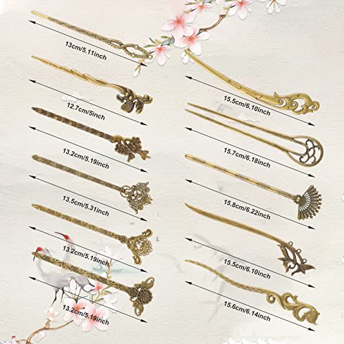 Bastoncini Capelli, Teklemon 22 Pezzi Bastoncini