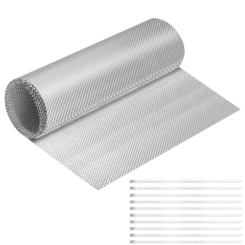 Barrera del escudo térmico eléctrico de aluminio para escape de coche de 12x20