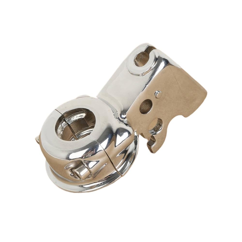 DYheXXfZM Motorcycle Clutch Lever Mount Bracket Perch Compatible with Touring Sportster XL1200 XL883 Softail Fat Bob(Chrome)