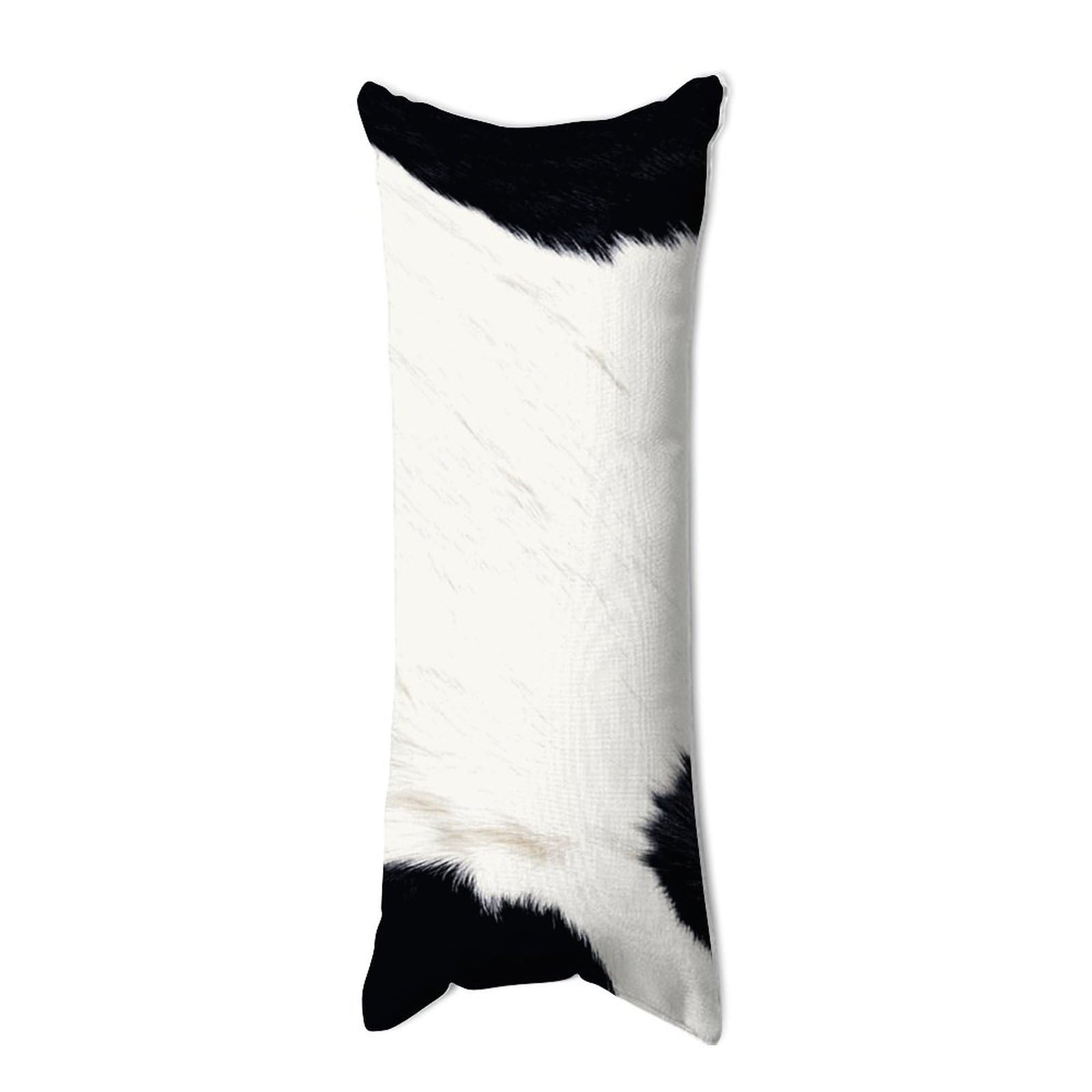 GUGLILI Cow Print Body Pillow Cover - 20x54 Inch, Zippered, Funny Animal Skin Pattern
