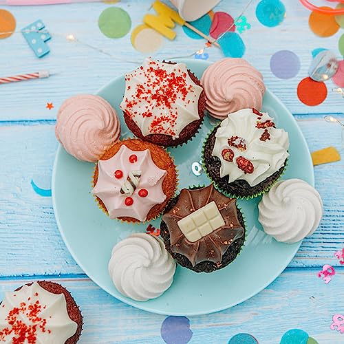 48 Pezzi Stampo per Muffin in Silicone, Pirottini