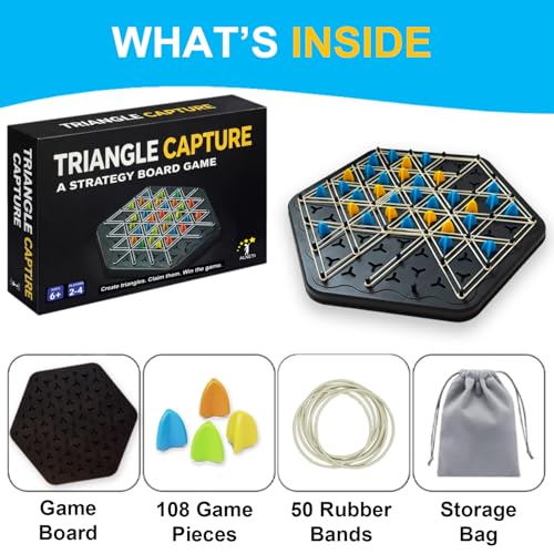 Juego de mesa de estrategia con bandas elásticas para niños miniatura 6