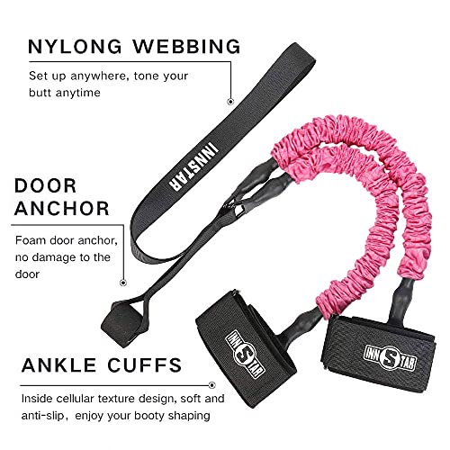 image for INNSTAR Booty Resistance Band Glute Cord Cable Machine for Hip Home Wo