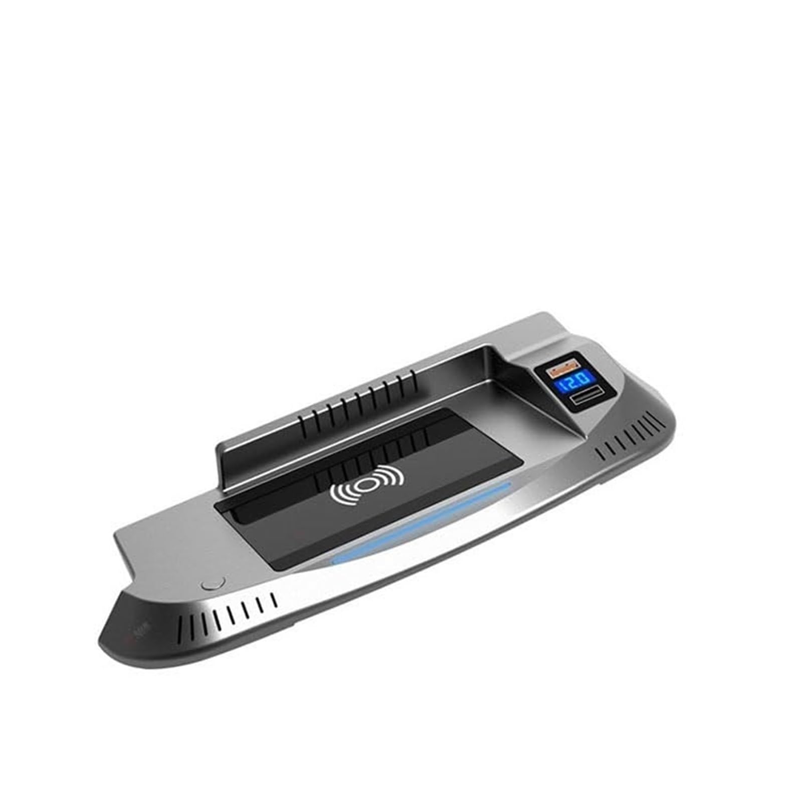 Wivplex Supporto for caricabatterie wireless rapido for auto da 15 W, pannello di ricarica QI for, tappetino for telefono, Ford, for Mustang, 2015-2020 Caricabatterie wireless per auto