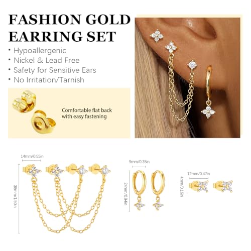SANNIDHI gold earrings – image 2