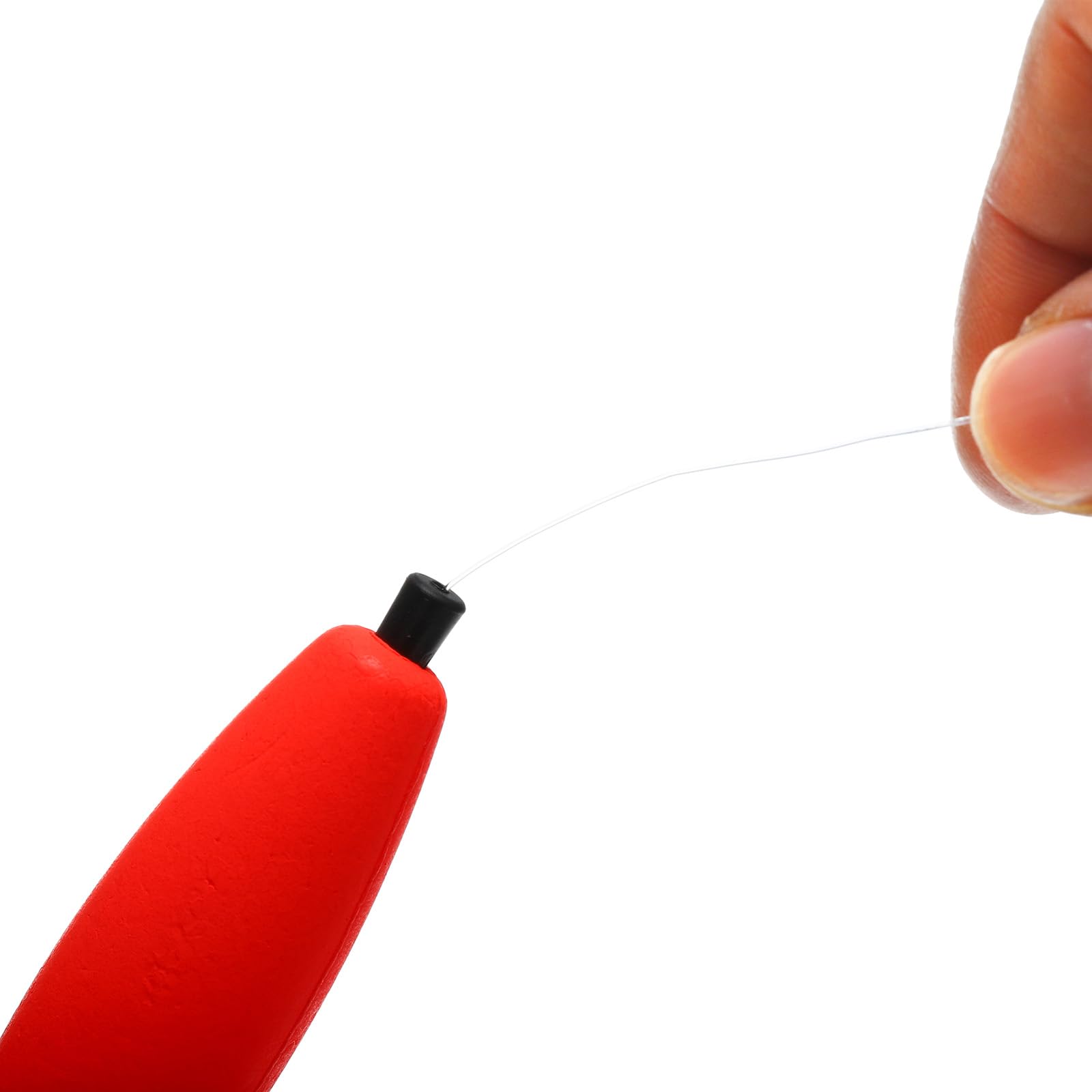 PATIKIL Peg Float 1.9", 10Pcs EVA Fishing Foam Bobber with Pipe Tube for Catfish Rig Fish Freshwater Saltwater Fishing, Red - Image 4