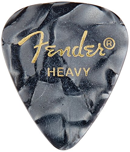 Fender 098–2351–543 351 shape premium lot de médiators-noir-heavy/moto 144 count - Les Beatles, Paul McCartney, John Lennon, RIngo Starr, George Harrison Fender 098–2351–543 351 shape premium lot de médiators-noir-heavy/moto 144 count