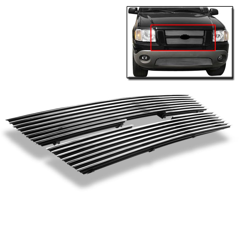 Amazon.com: ZMAUTOPARTS Upper Billet Grille Grill Insert
