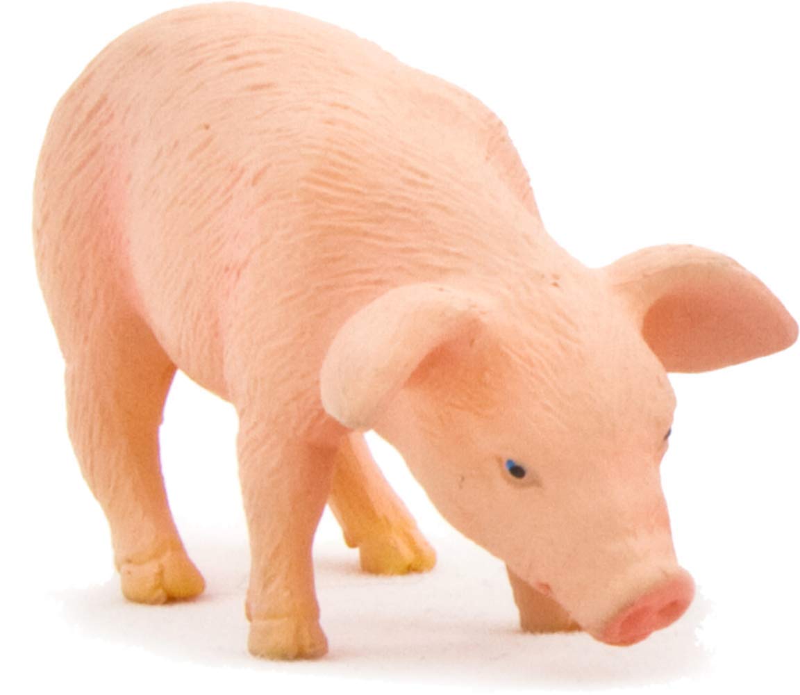 MOJOPiglet Realistic Farm Animal Hand Painted Toy Figurine