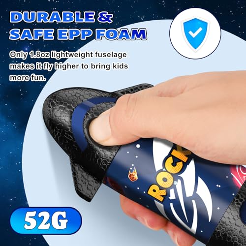 image for Tozuoup Rocket Launcher for Kids, 200 ft Flight Altitude Self Launchin