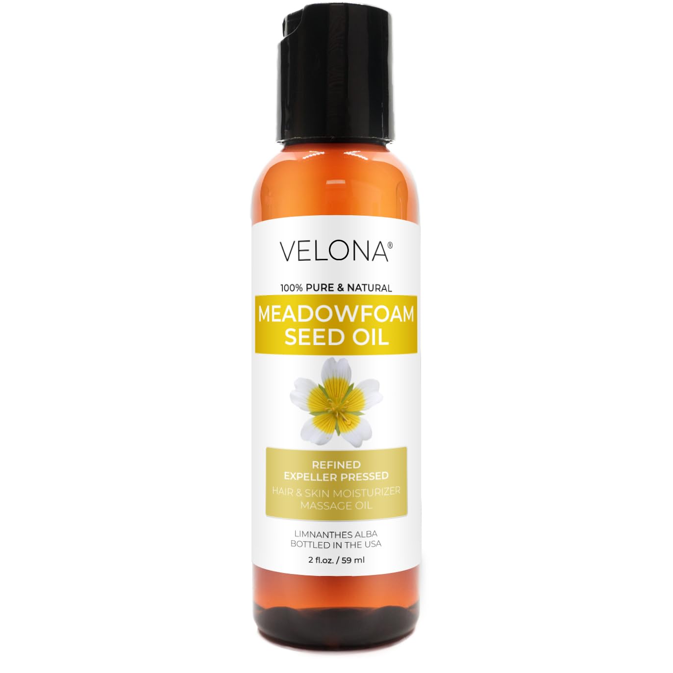 Amazon.com : velona Meadowfoam Seed Oill 2 Fl Oz | 100% Pure and