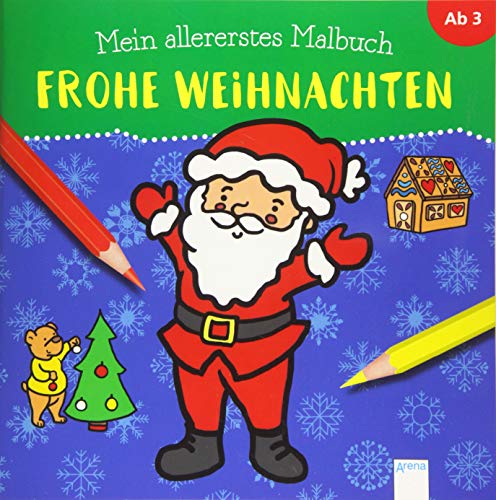 Mein allererstes Malbuch. Frohe Weihnachten