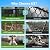 Land Guard 20-Panels No Dig Decorative Fence 30 in(H) x 50 ft(L), Tall Garden Fence Animal Barrier, Removable Fence for Garden, Rustproof Metal Animal Barrier Ground Stakes Fencing