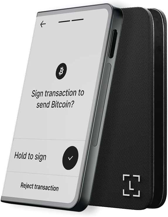Ledger STAX - Premium Touchscreen Signer for Secure Crypto Management - diversify and Grow Your Assets with Style via the Wallet app