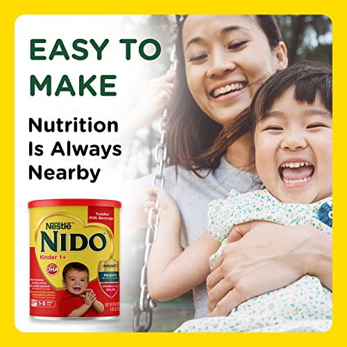 Image of Nido NESTLE Kinder 1+ Powdered Milk Beverage 1.76 lb. Canister (Pack of 2)
