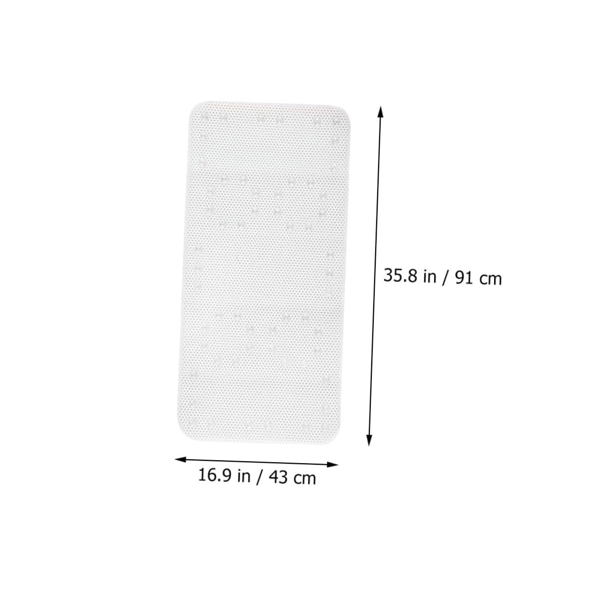 Alfombrilla Diseño para PVC y Bañ Antideslizante a de Bañera Ducha Adecuado Transpirable y Lavable Mano Seguro y Cómodo