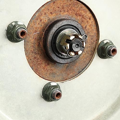 Image of 8pcs M10 x 1.25mm Metric Fine Pitch Locking Wheel Hexagonal Flange Nuts