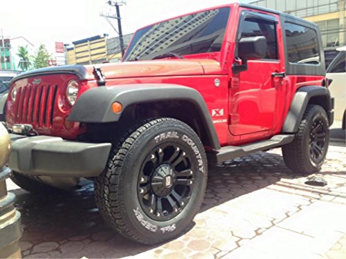 XD Series by KMC Wheels XD778 Monster Matte Black Wheel (18x9"/6x135, 139.7mm, +18mm offset)