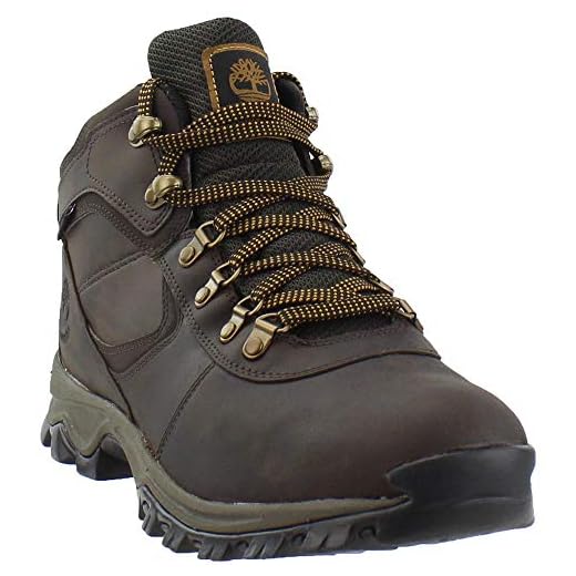 Timberland Men's Anti-Fatigue Hiking Waterproof Leather Mt. Maddsen Boot, Brown, 11
