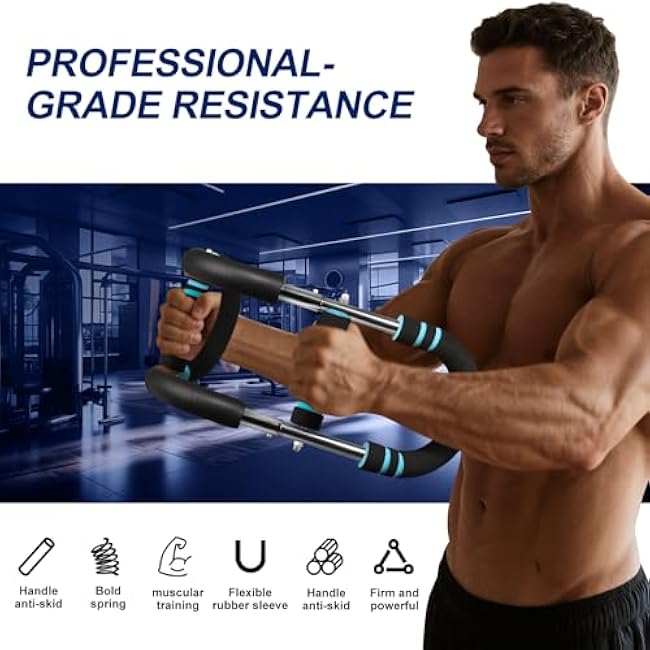 Twister Arm Trainer£¬60-110lb Chest Workout Equipment,Chest Trainer for Men,Portable Detachable for Chest Clip Muscle & Arm Exerciser