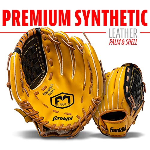 Image of Franklin Sports Baseball and Softball Glove - Field Master - Baseball and Softball Mitt