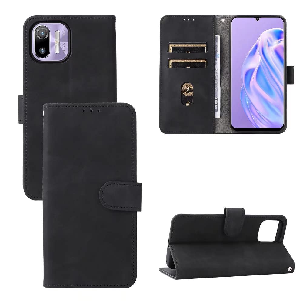 TTYSHTT Custodia Cover Per Ulefone Note 16 Pro,con Protettiva In Vetro Teperato TPU Antiurto PU - Foto 9