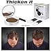 Thicken It 100% Scalp Coverage Hair Powder - LIGHT BROWN - Talc-Free .32 oz. Water Resistant Hair Loss Concealer for men and women. Naturally Thicker Than Hair Fibers & Spray Concealers