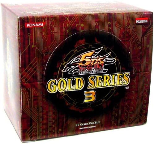 YuGiOh Gold Series 3 2010 Exclusive Limited Edition Booster Box 5 Packs