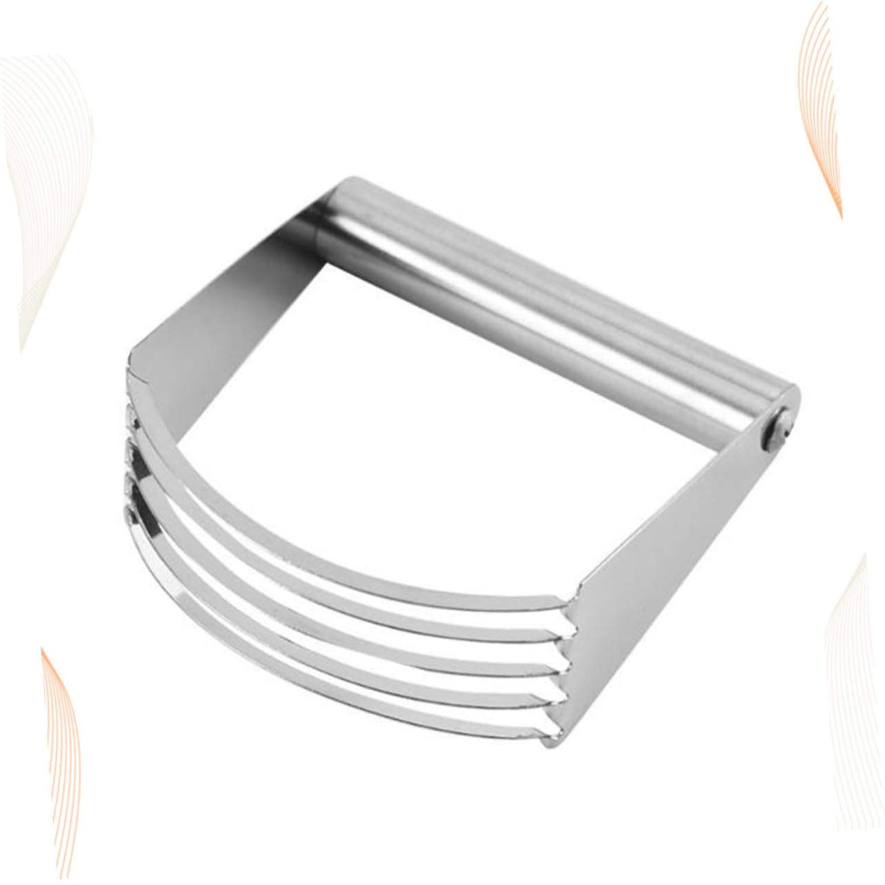 Unomor Stainless Steel Pastry Cutter and Blender for Baking Versatile Cream Mixer and Scraper for Cookies Cakes Muffins Kitchen Gadget for Easy Mixing