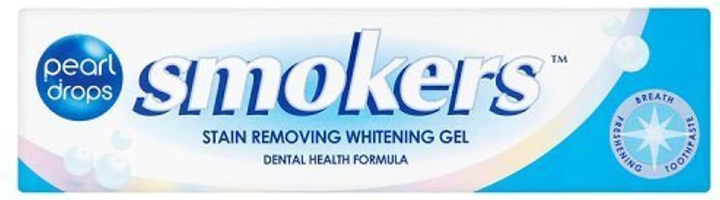 Pearl Drops Smokers Stain Removing Whitening Gel, 50ml