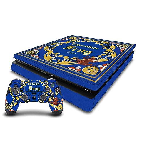 Skin Harry Potter PS4 Slim et manette autocollant vinyle Grenouille en Chocolat