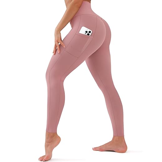 Leggings for Women - High Waisted Full Length Buttery Soft Yoga Pants for Workout Athletic Daily