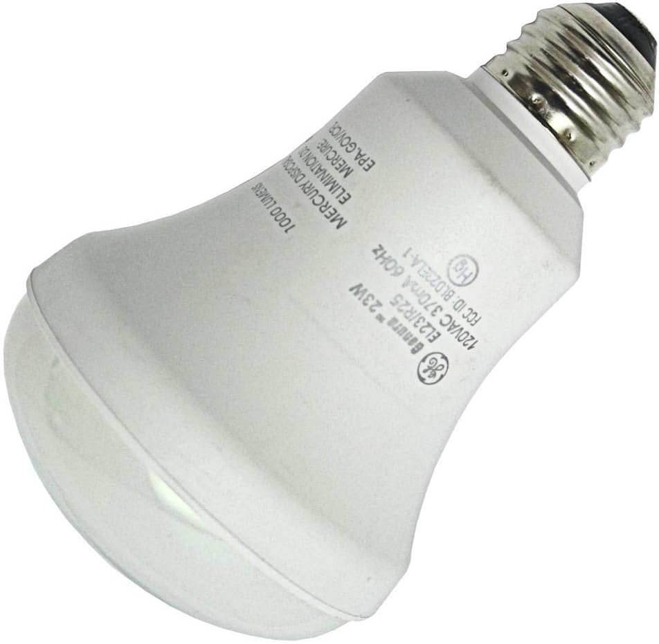 GE 25418 EL23/R25/SW Flood Screw Base Compact Fluorescent Light Bulb