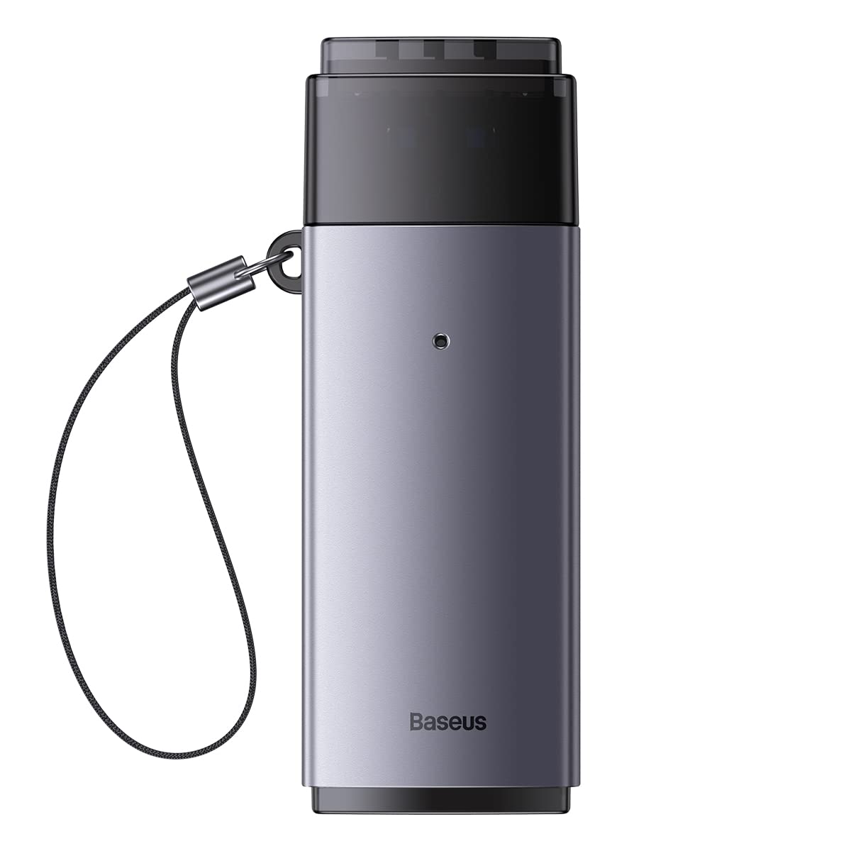 Baseus Seria Lite USB-A na SD/TF czytnik kart szary