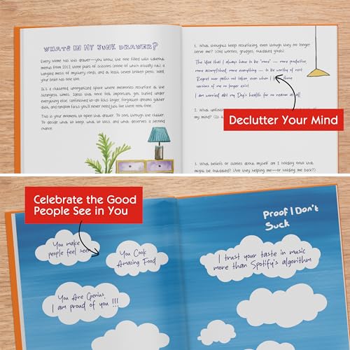 Image of Self-Exploration Journal - Guided Prompts for Mindfulness, Self-Discovery, Personal Growth & Mental Wellness | What I Found When I Looked