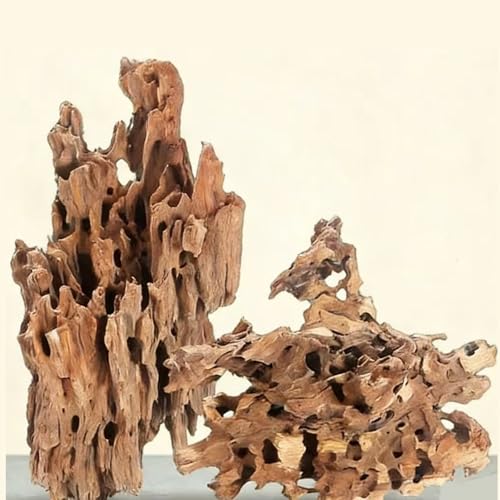 XINGYUXUXIN 4 Pcs Natural Aquarium Driftwood Shrimp Wood, 3.94-5.91' (10-15cm) Assorted Branches...