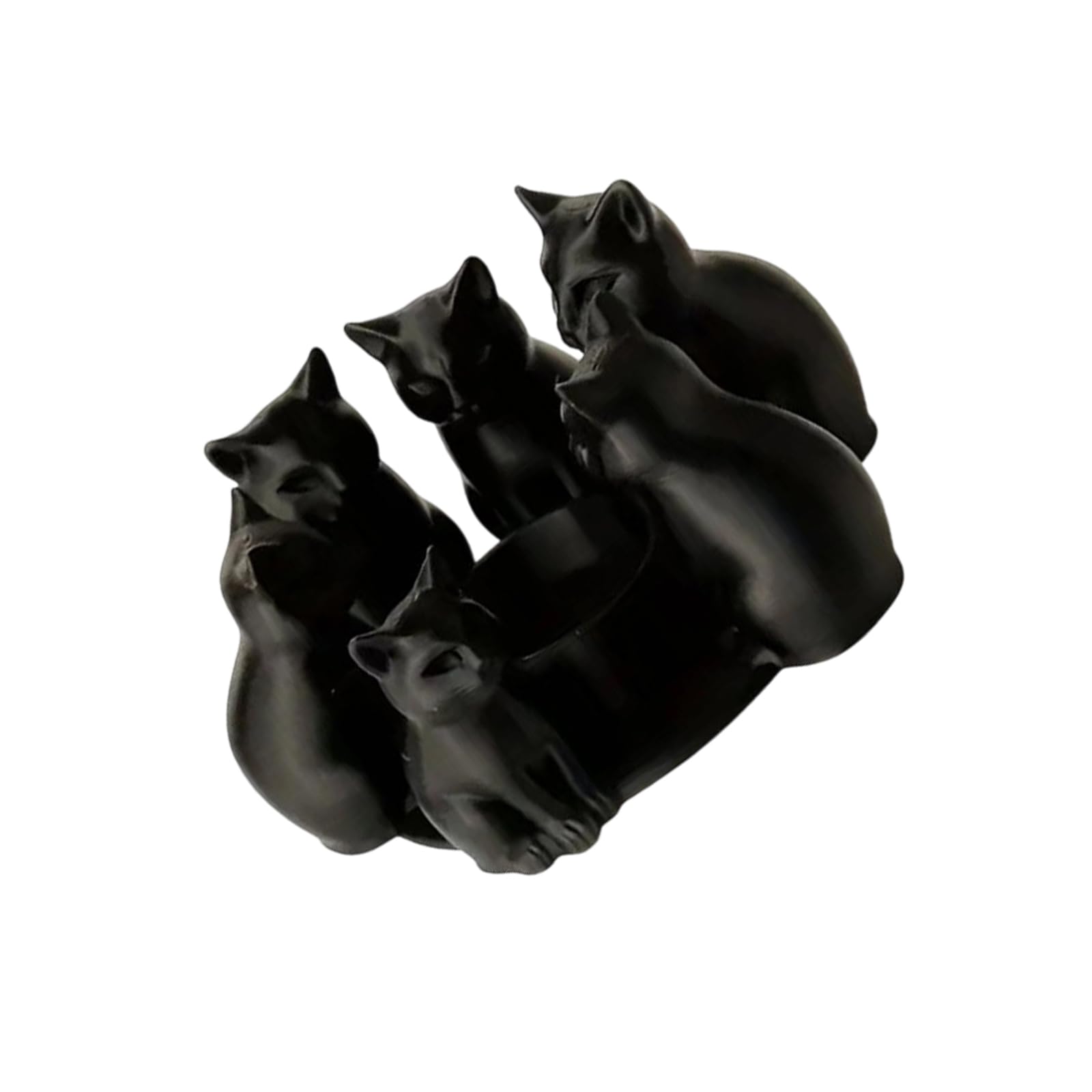 Cartoon Kitten Holders Tealight Holders Candlesticks Lover Ornament Home Decors Cats Candlestick