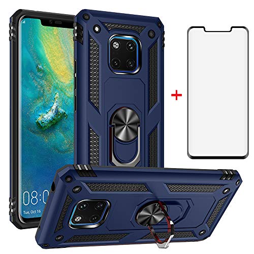 HUAWEI Mate 20 Pro ケース付き Phone Case for Huawei Mate 20 Pro and Tempered Glass Screen