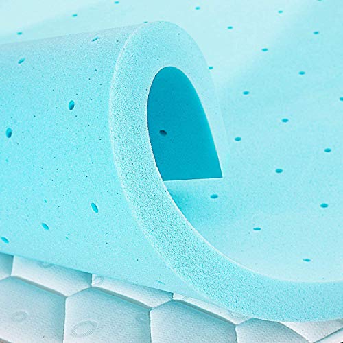 Top Brands Nelaukoko 3inch Memory Foam Mattress Topper Queen Foam Mattress Pad, Bed Topper Queen Size