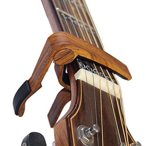 Guitar Capo for Acoustic Guitar and Electric Guitars - Quick Change Clamp Capo