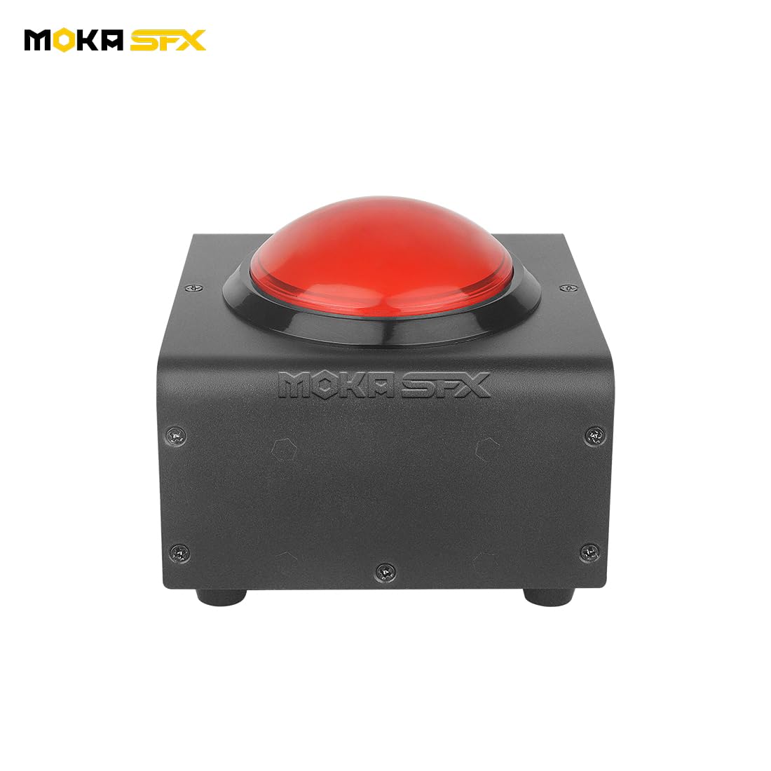 MOKA SFX Power Controller Red Button Mini Console Stage Effect Machine Portable DJ Controller Console for CO2 Cannon Jets Machine