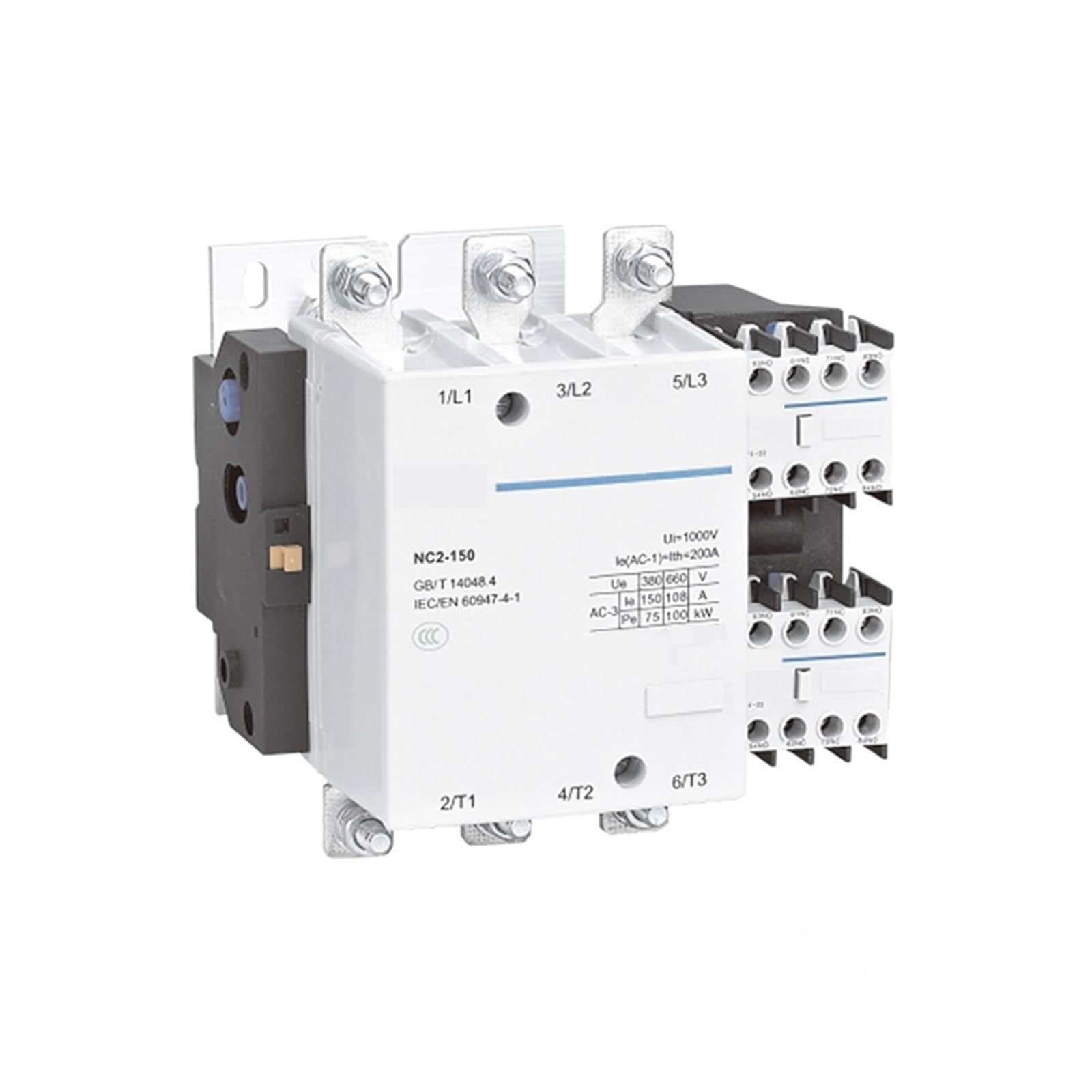 Contacteur NC2-150 220V avec bobine AC pour commande electrique triphasee - 2