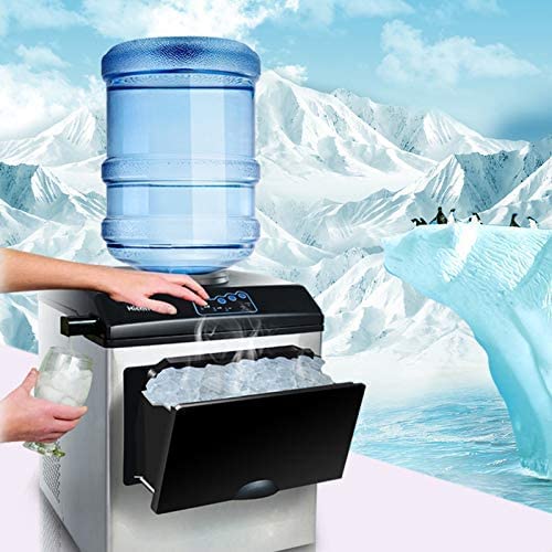 Generic Eismaschinen für Zuhause, Eiswürfelbereiter, kleine Eismaschine, schnelle Eismaschine, Haushalt/Gewerbe/Desktop… – Bild 3