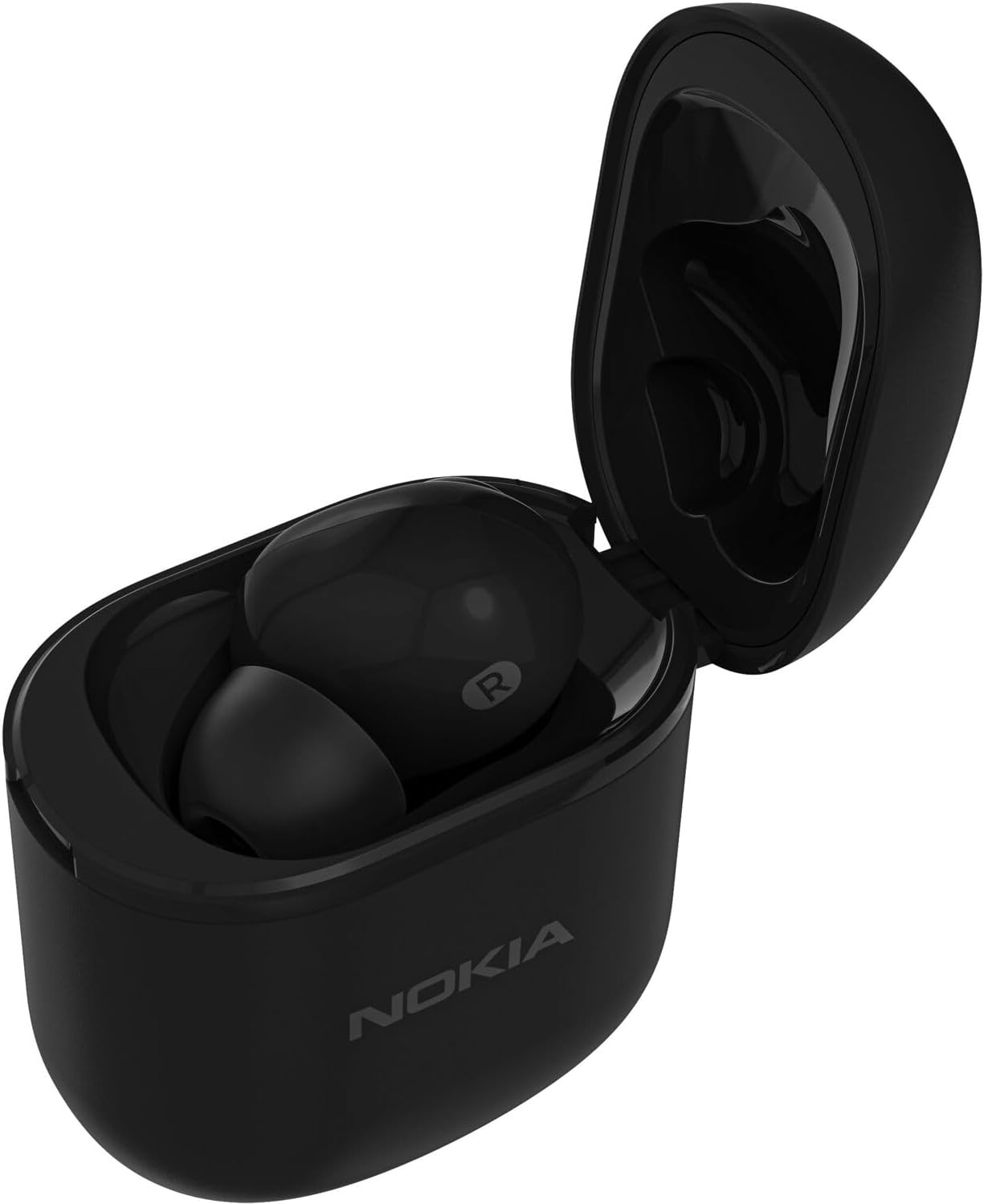 Nokia Solo Bud 2 Pro​ Wireless Bluetooth Mono Earbud with Charging Case, Fast Pair, Multipoint Connectivity, Environment Noise Cancellation, and IPX4 Protection for Talk and Media Streaming in Black