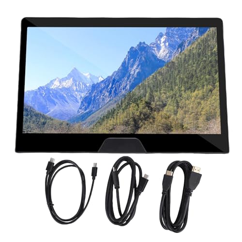 Image of Portable Monitor 11.6 inch, 2.5K 120Hz FHD Touchscreen Built in Speakers, Multimedia Interface, Second External Screen, for Laptop PC
