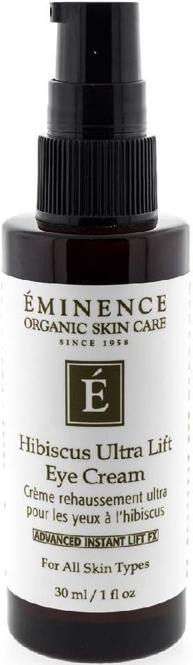 Eminence Organic Skincare Hibiscus Ultra Lift Eye Cream, 1 Ounce