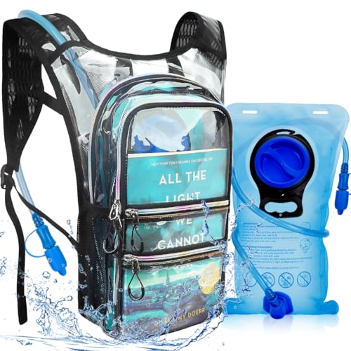 CITCAR Hydration Pack Water Backpack with 3L Hydration Bladder Lightweight Insulation Festival Essential Rave Hydration Backpack Hydropack Backpack for Rave Hiking Biking Festival Gear