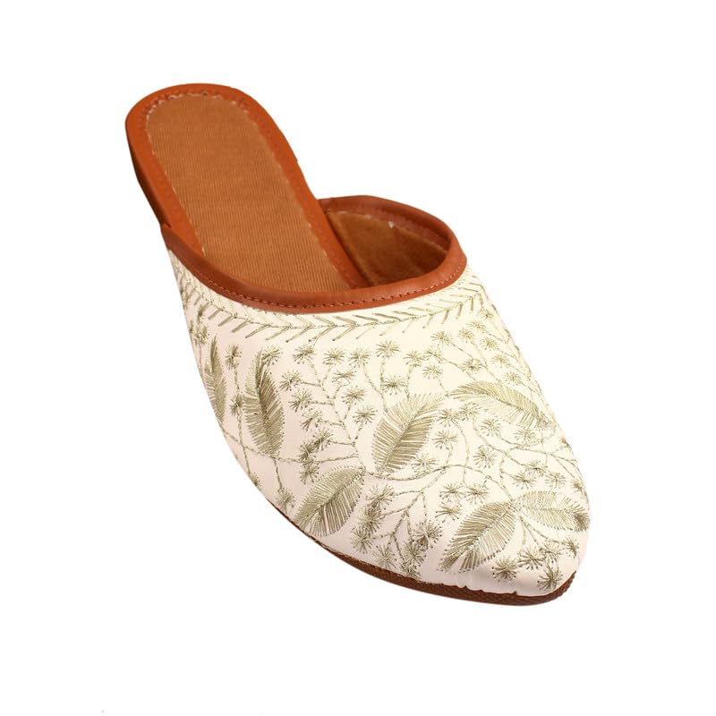 Babbotty Womens Multicolor Jaipuri Rajasthani Mules Juttis (B0CV5RM457) Amazon Price History, Amazon Price Tracker